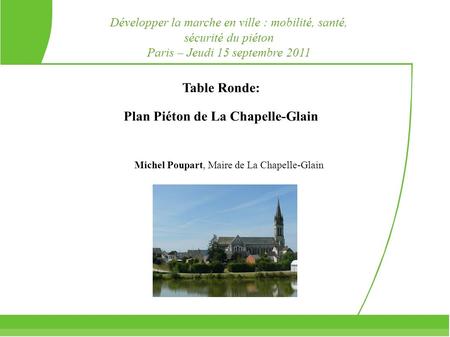 Plan Piéton de La Chapelle-Glain