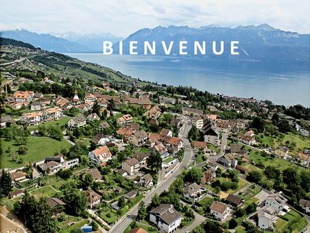 B I E N V E N U E. Séance d’information et Assemblée générale constitutive Belmont-sur-Lausanne 10 septembre 2015.