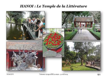 HANOI : Le Temple de la Littérature 19/04/2015 Vietnam voyage APSE 21 mars - 5 avril 2015 181.