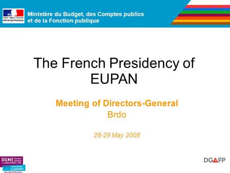 Meeting of Directors-General