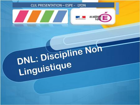 DNL: Discipline Non Linguistique