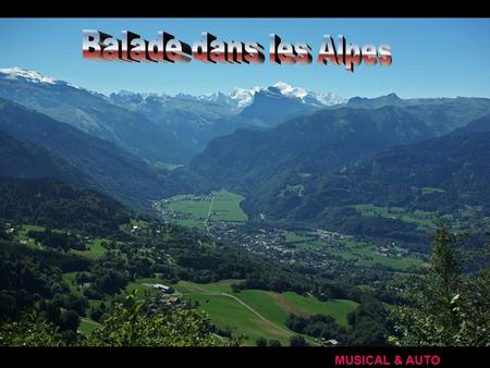 Balade dans les Alpes MUSICAL & AUTO Les gorges de la Diosaz.