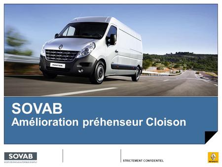 SOVAB Amélioration préhenseur Cloison.