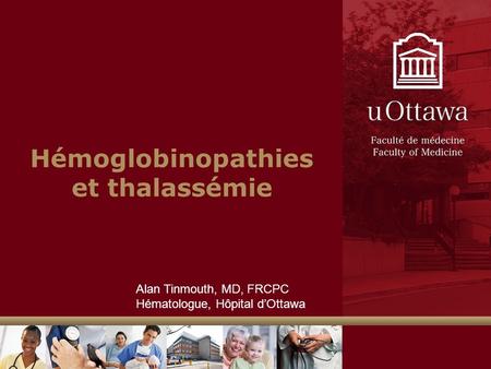 Hémoglobinopathies et thalassémie