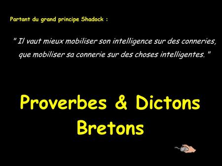 Proverbes & Dictons Bretons