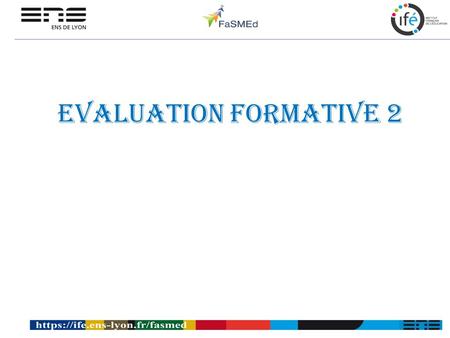 Evaluation formative 2.