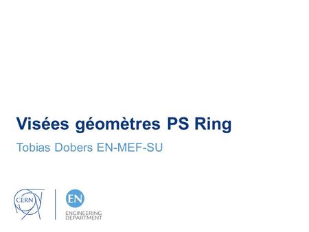 Visées géomètres PS Ring Tobias Dobers EN-MEF-SU.