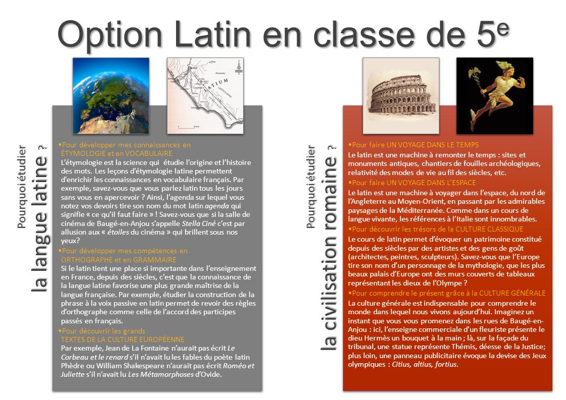 Apprendre en une semaine à parler le latin comme une langue vivante (3) -  IPC - Facultés Libres de Philosophie et de Psychologie