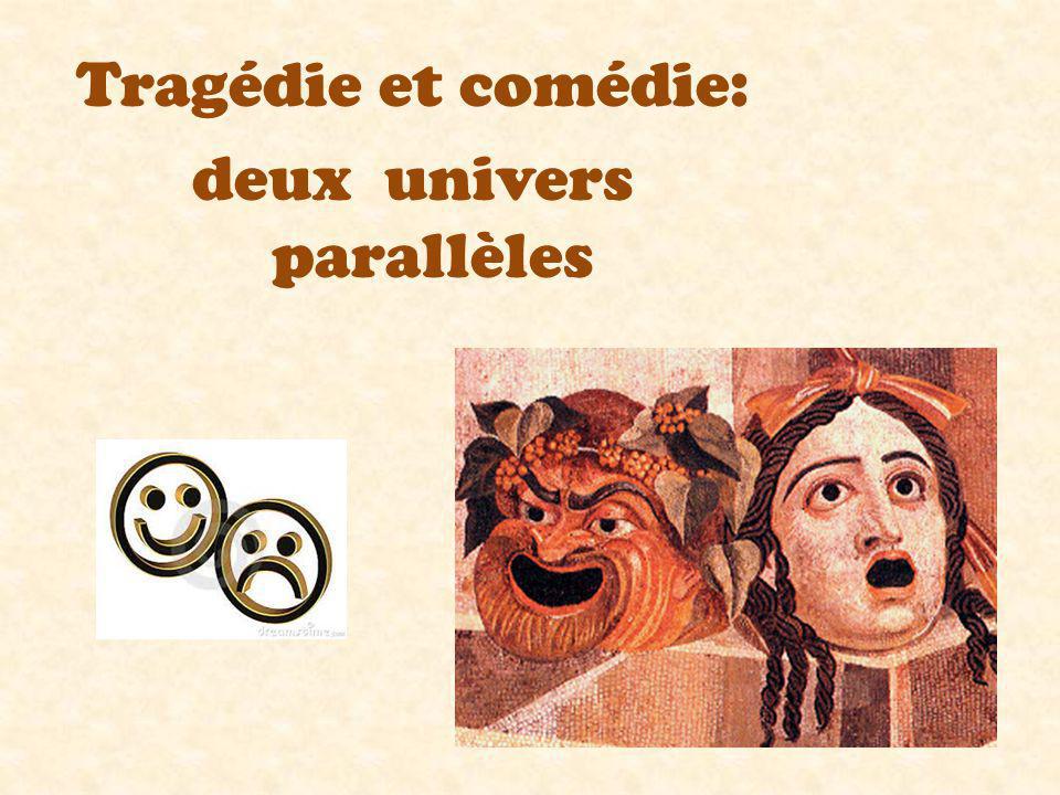 Difference entre tragedie et comedie