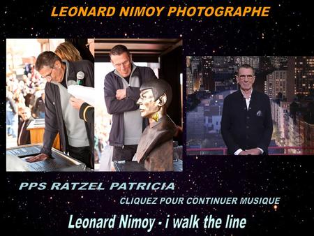 Bien qu’il soit surtout connu pour son rôle de Mr. Spock dans « Star Trek », Leonard Nimoy était aussi un photographe et un artiste accompli.