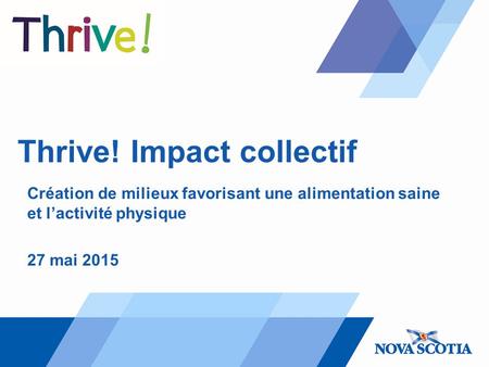 Thrive! Impact collectif