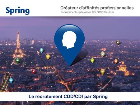 Le recrutement CDD/CDI par Spring