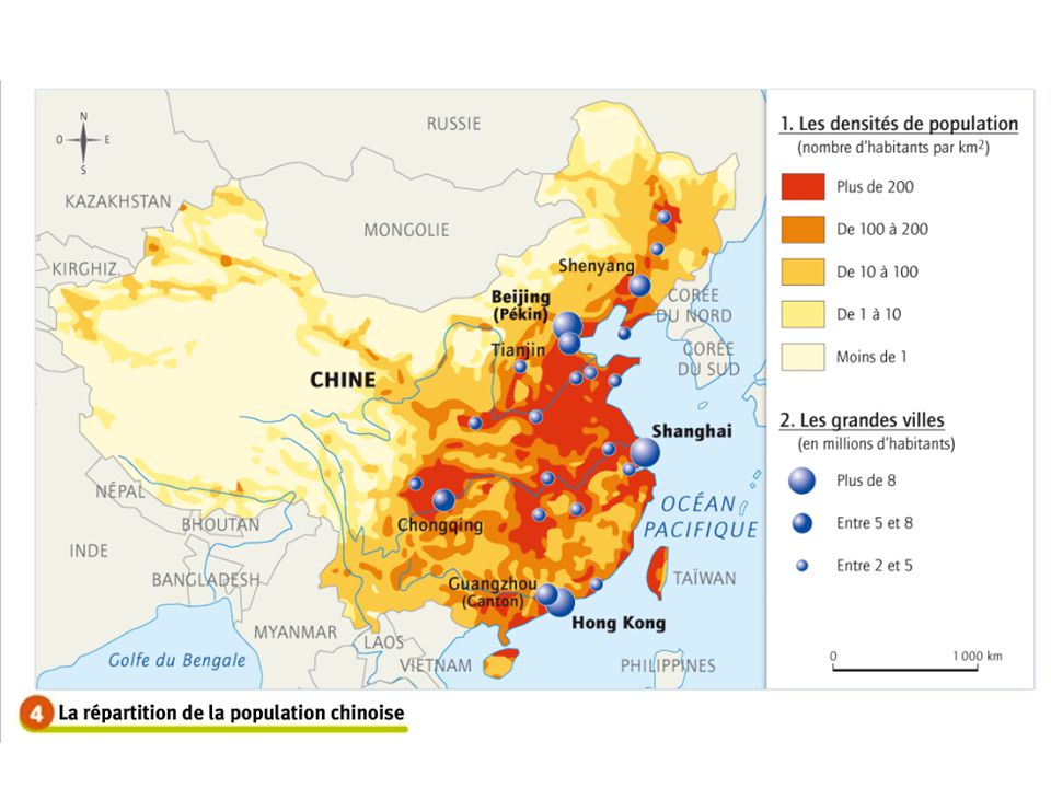 Titre Croquis Simplifie De La Repartition De La Population Chinoise Ppt Telecharger