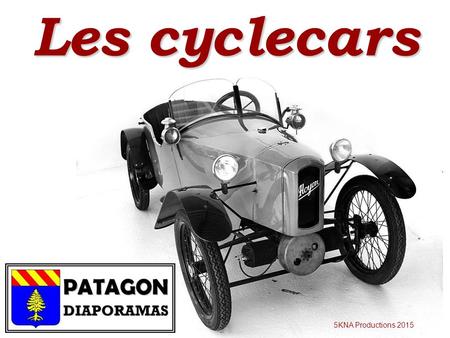 Les cyclecars 5KNA Productions 2015.