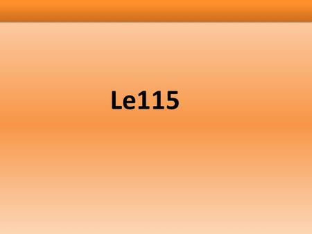 Le115.  Application technologie Web Application technologie Web Caractéristiques principales  Architecture LAMP (Linux / Apache / MySql / PHP) Architecture.