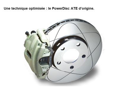 Une technique optimisée : le PowerDisc ATE d’origine.