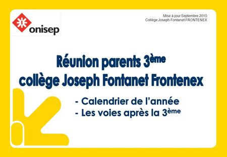 collège Joseph Fontanet Frontenex