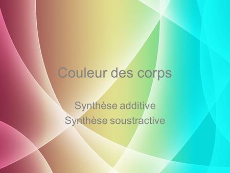 Synthèse additive Synthèse soustractive