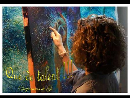 Diaporama de Gi La talentueuse Iris vous fait découvrir ses magnifiques peintures uniquement réalisées avec ses doigts Nous avons tous d é j à peint.