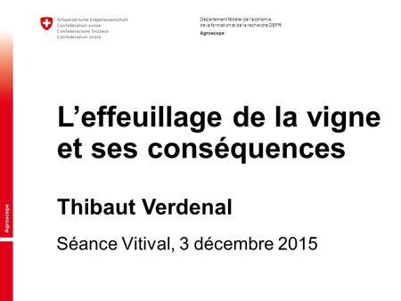 Séance Vitival, 3 décembre 2015