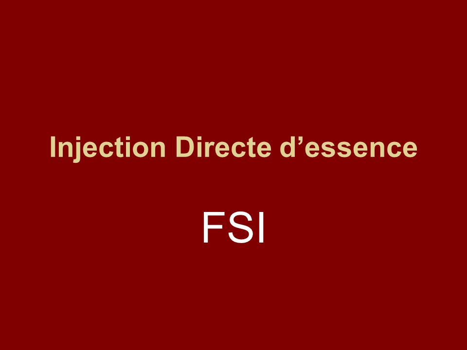 Injection Directe d'essence - ppt video online télécharger