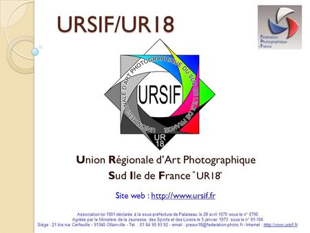 URSIF/UR18 Union Régionale d’Art Photographique