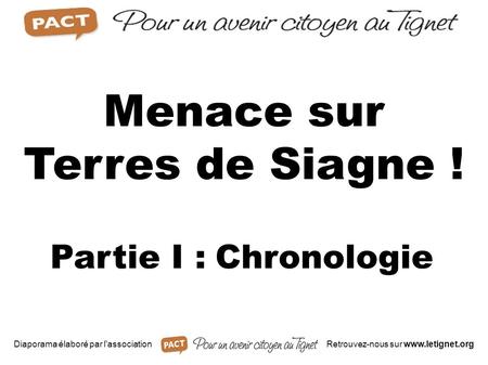 Menace sur Terres de Siagne !