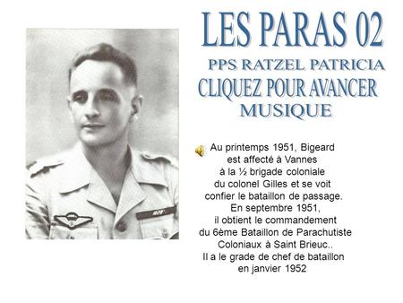 LES PARAS 02 PPS RATZEL PATRICIA MUSIQUE CLIQUEZ POUR AVANCER