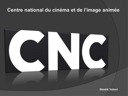 Centre national du cinéma et de limage animée Hanieh Nahaei.