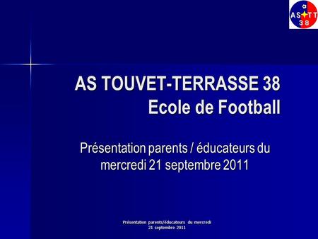 AS TOUVET-TERRASSE 38 Ecole de Football