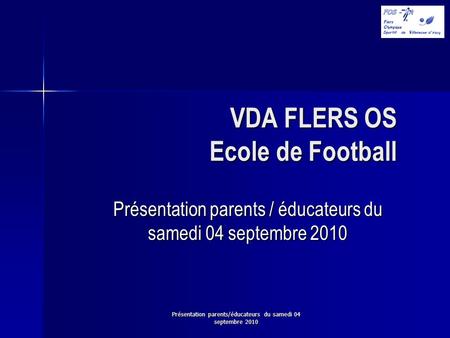 VDA FLERS OS Ecole de Football
