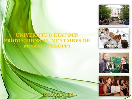 MGUPP daujourdhui : compte plus de 60 mille des spécialistes formés, 27 académiciens des Académies dÉtat et publiques, 110 docteurs ès sciences et professeurs,
