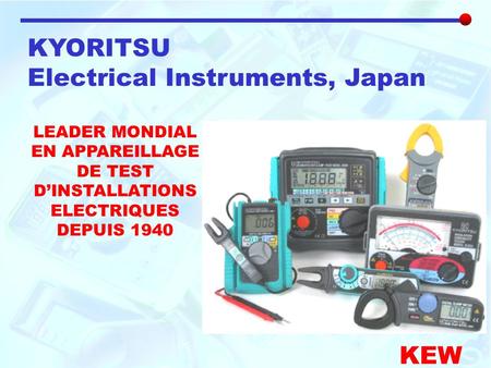 Electrical Instruments, Japan