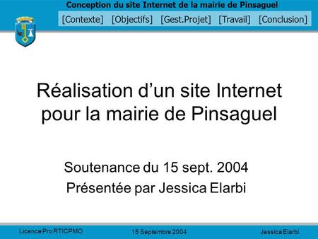 Réalisation d’un site Internet pour la mairie de Pinsaguel