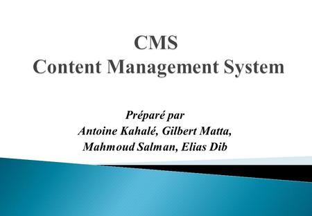 CMS Content Management System
