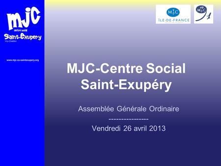 MJC-Centre Social Saint-Exupéry