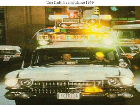 Une Cadillac ambulance 1959