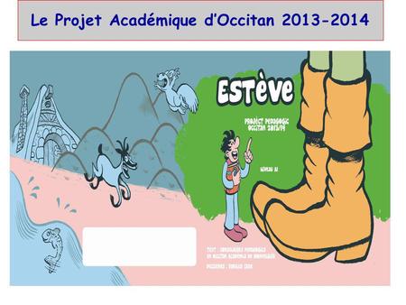 Le Projet Académique d’Occitan
