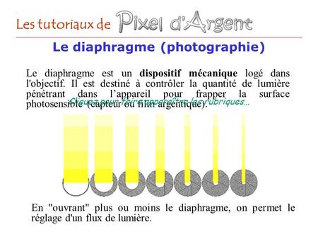 Le diaphragme (photographie)