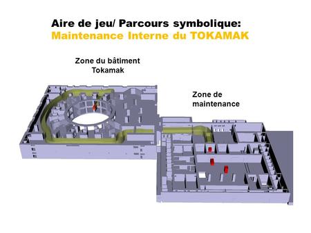 Zone du bâtiment Tokamak
