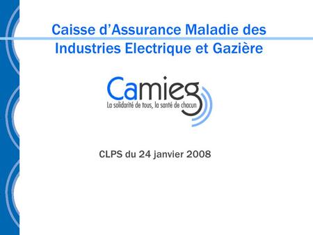 Caisse d’Assurance Maladie des Industries Electrique et Gazière