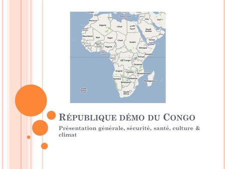 République démo du Congo