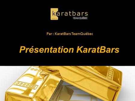 Présentation KaratBars