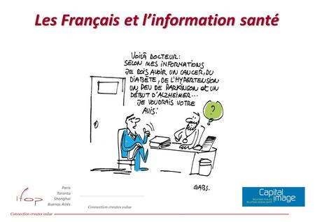 Les Français et l’information santé