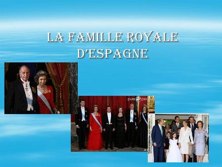 La famille royale d’Espagne