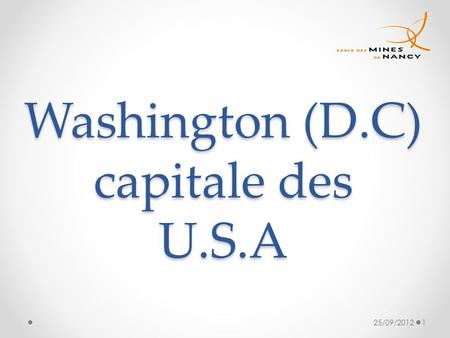 Washington (D.C) capitale des U.S.A