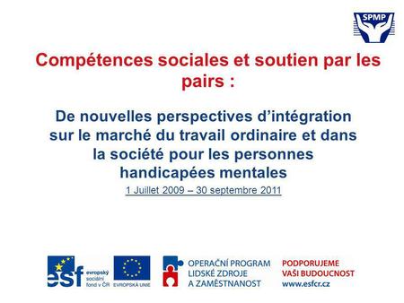 Compétences sociales et soutien par les pairs : De nouvelles perspectives dintégration sur le marché du travail ordinaire et dans la société pour les personnes.