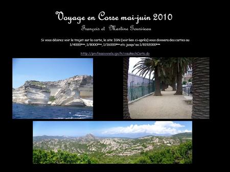 Voyage en Corse mai-juin 2010