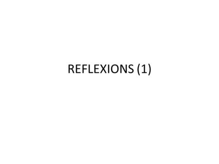 REFLEXIONS (1). Ordinateur(s) en classe – salle informatique et classe mobile … Si lon sinterroge sur la réalité de linformatique à lécole aujourdhui,