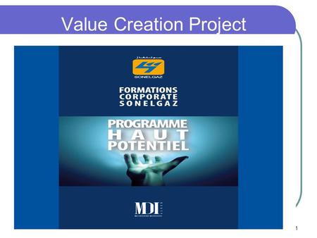Value Creation Project